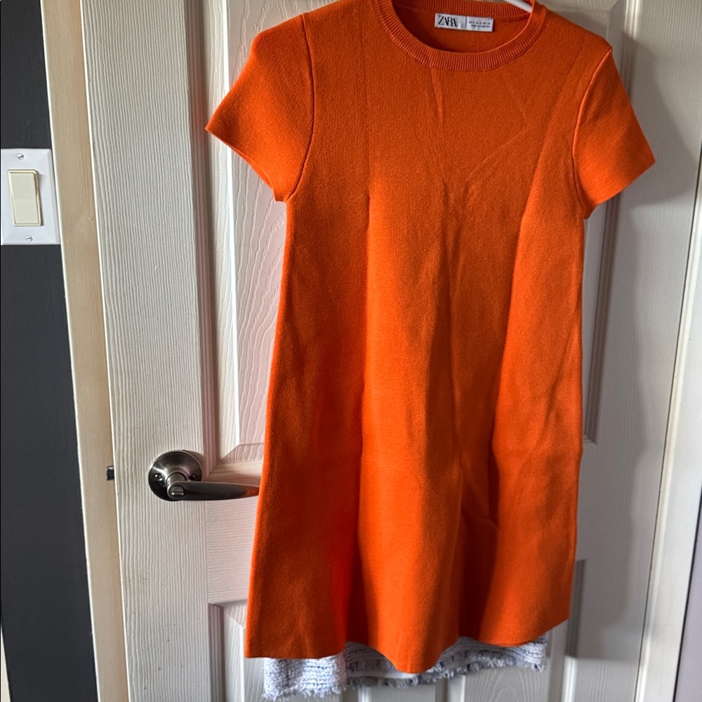 Zara Orange Dress